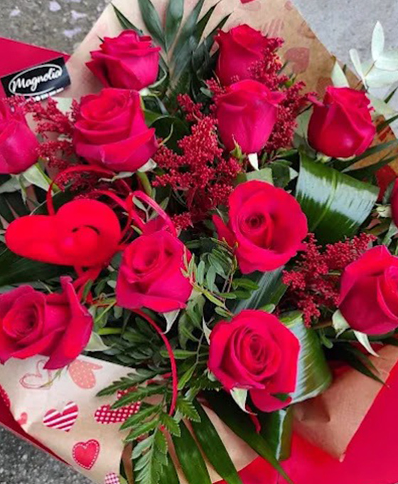 Ramo de Rosas en Floristería Magnolia Guardo